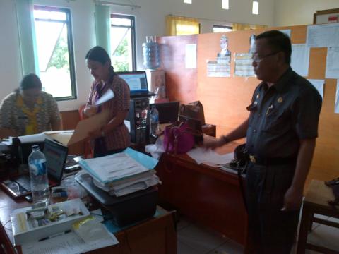 Satu Hari Jabat Plt Sekda, Rindengan Sidak Ruang SKPD